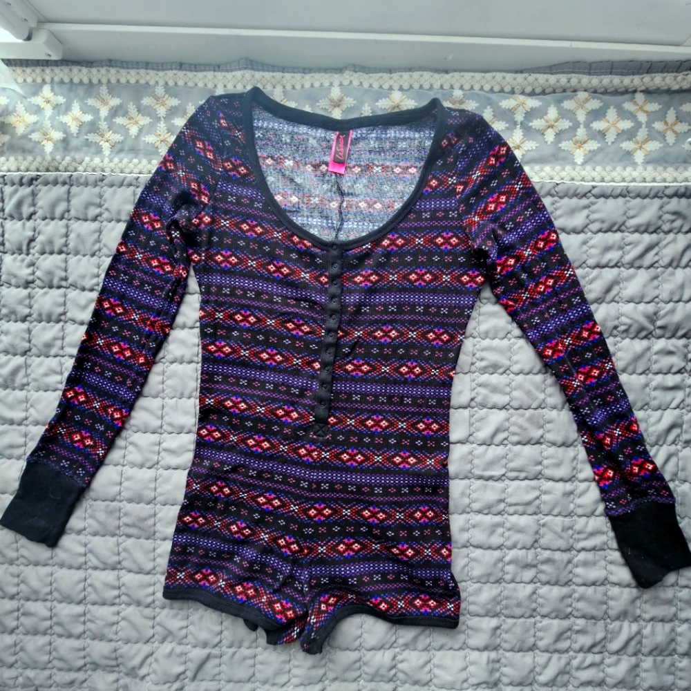 La Senza Long sleeve Bodysuit Nightwear M